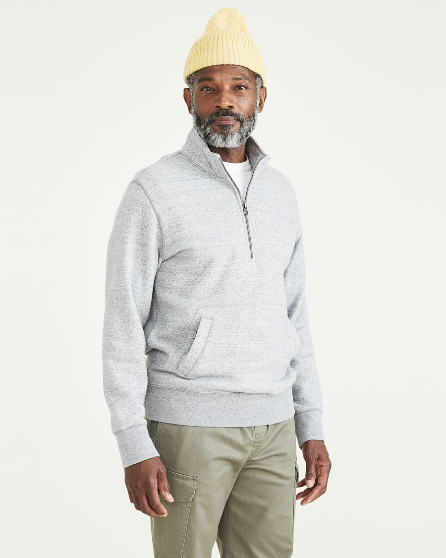 (image for) Simple Sport Half Zip Sweatshirt, Regular Fit